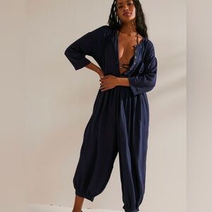 NWT Free People Calsi Jumpsuit Size Small